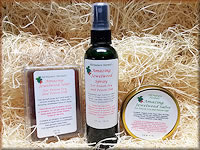 Jewelweed products picture, Amazing Jewelweed soap, salve and spray